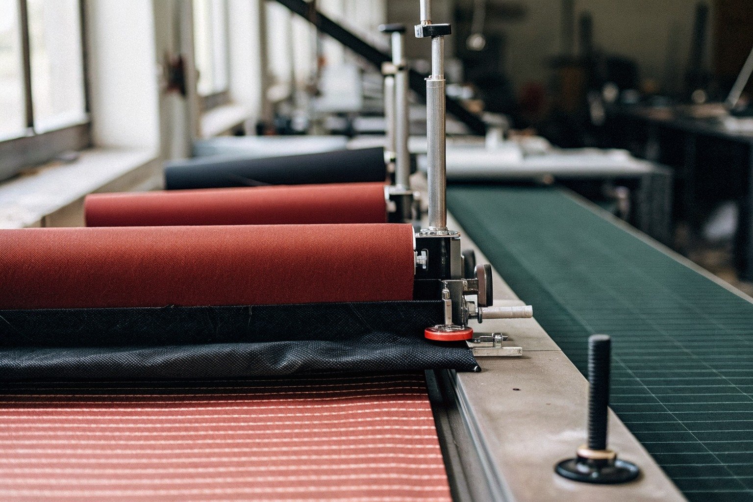 FumaoFabric nylon fabric production view 2