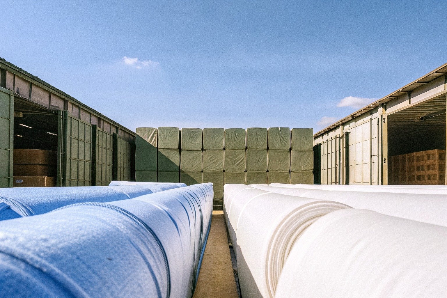 FumaoFabric spandex fabric production view 3