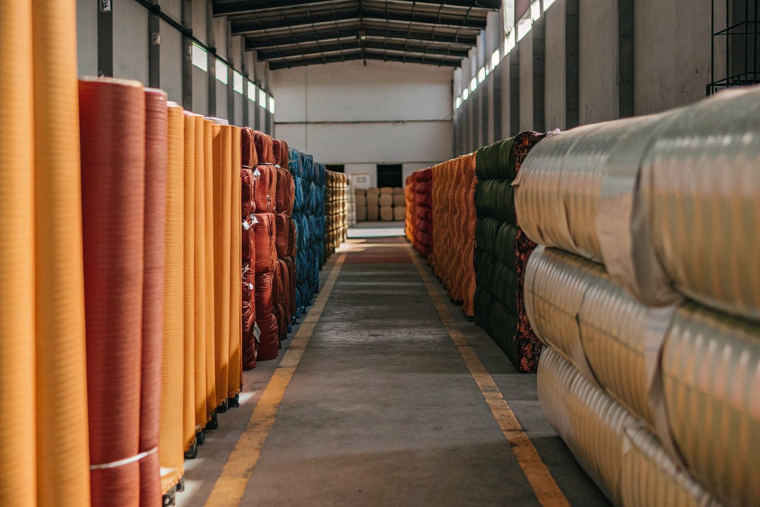 FumaoFabric spandex fabric production view 3