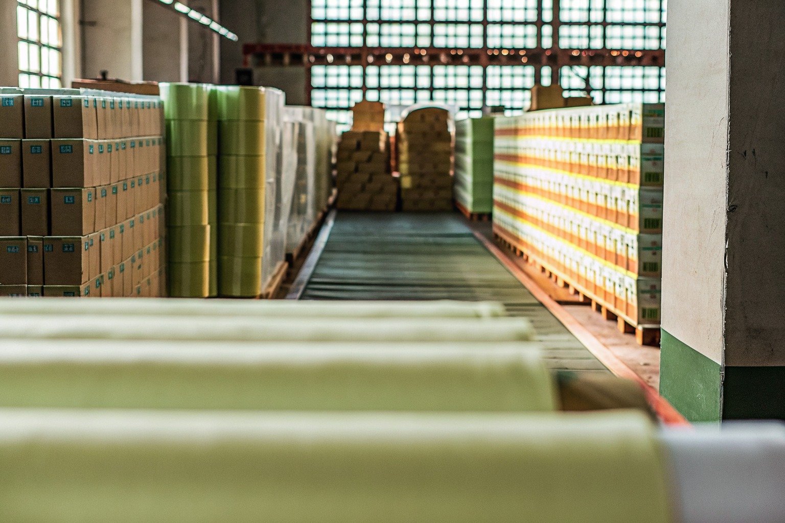FumaoFabric spandex fabric production view 4