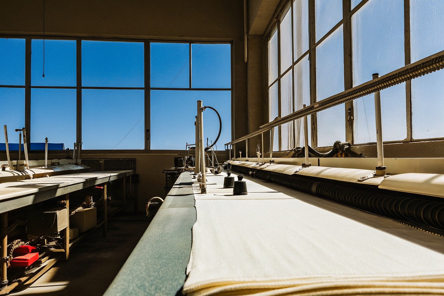 FumaoFabric spandex fabric production view 2