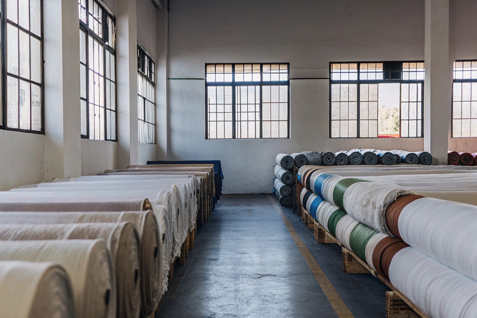 FumaoFabric spandex fabric production view 3