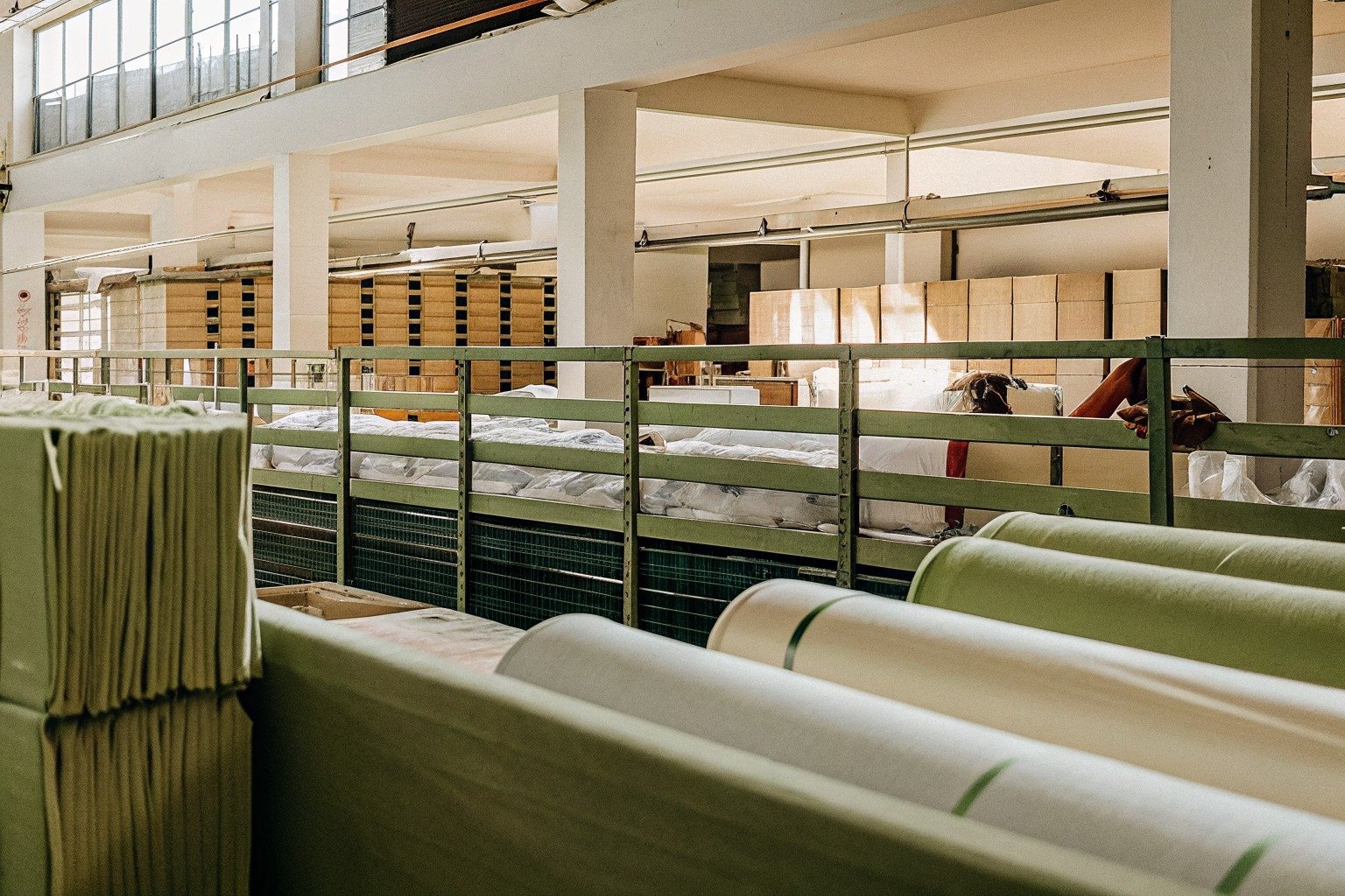 FumaoFabric spandex fabric production view 4