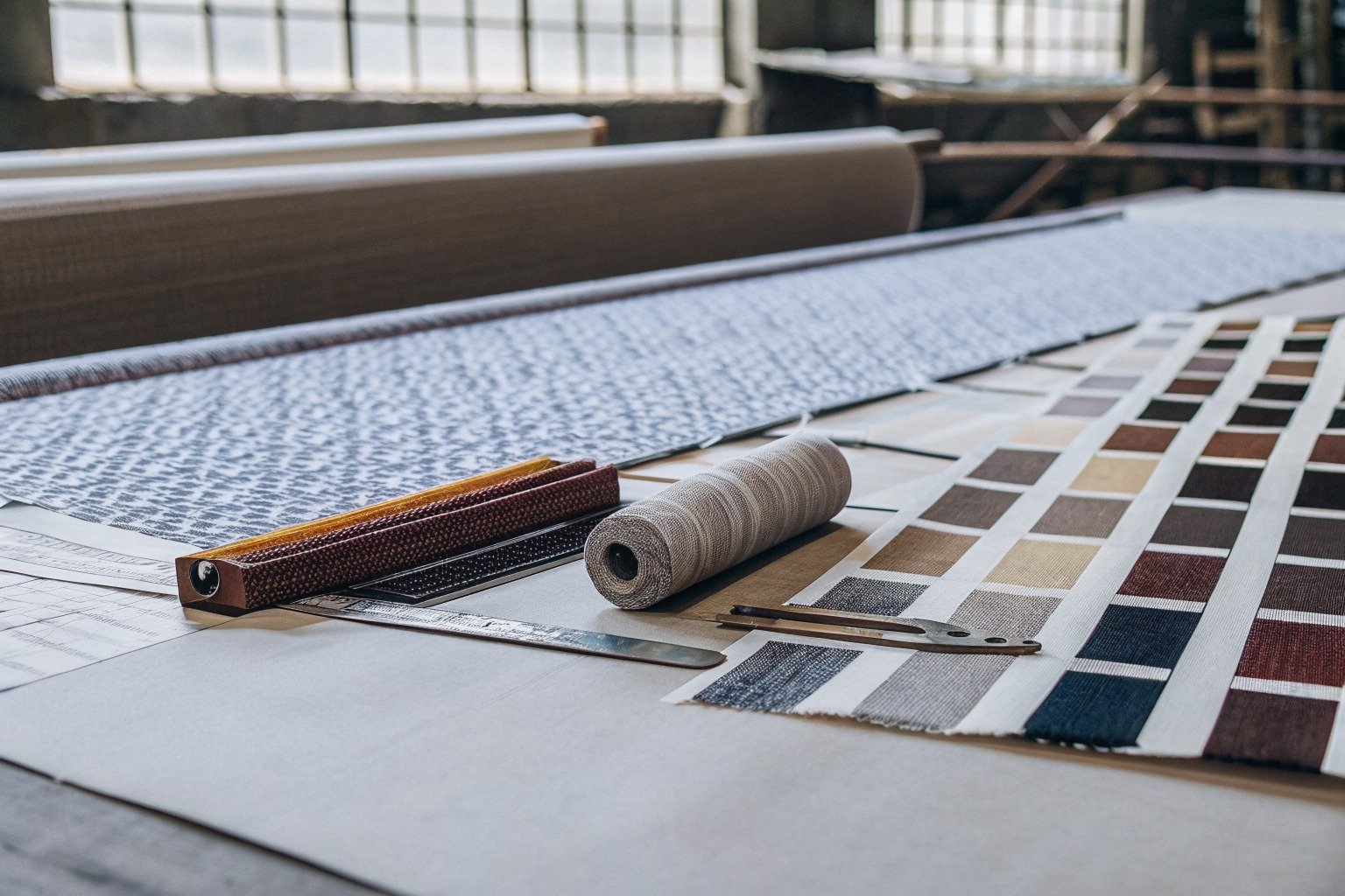 FumaoFabric spandex fabric production view 1
