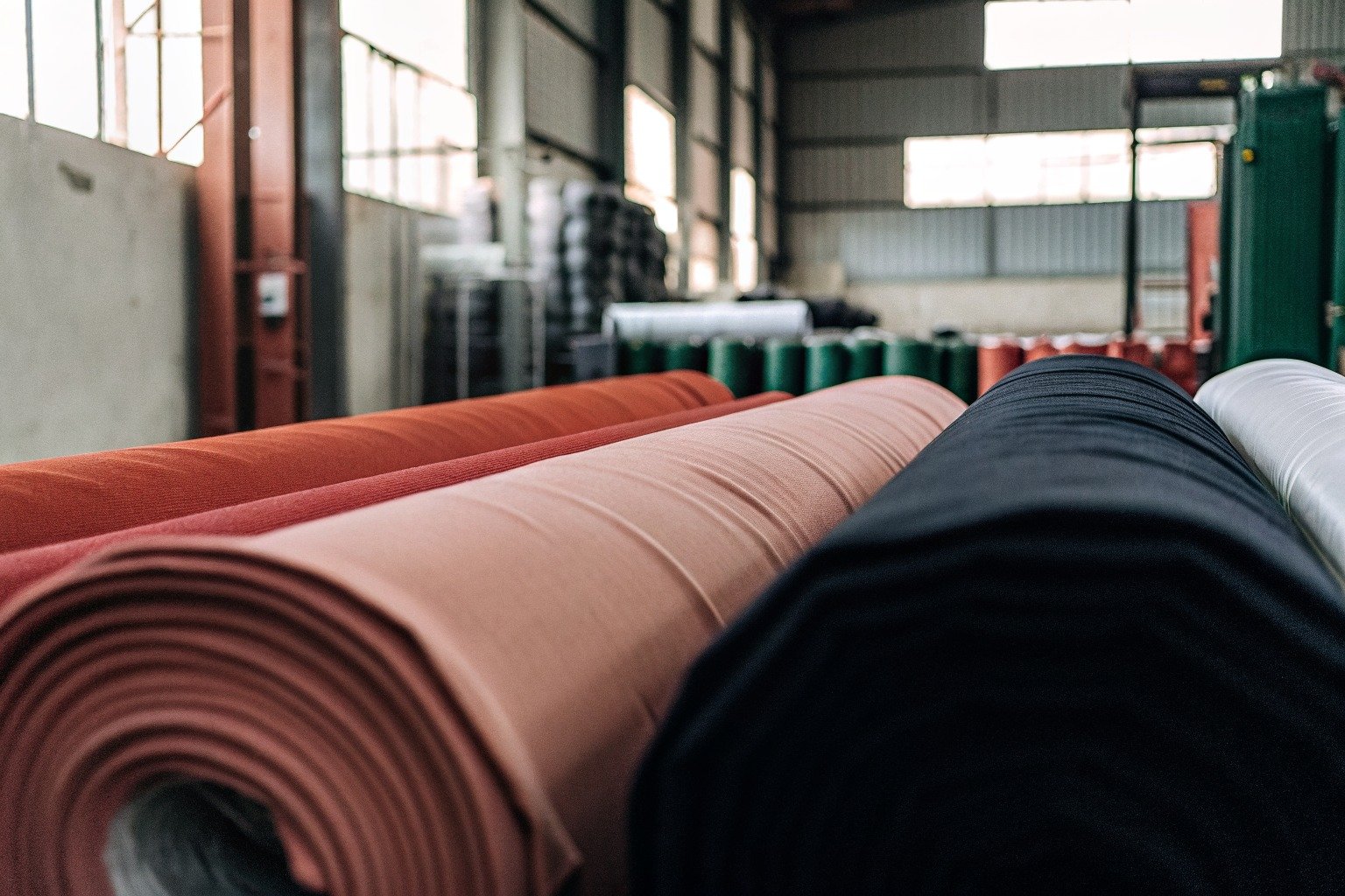 FumaoFabric spandex fabric production view 3