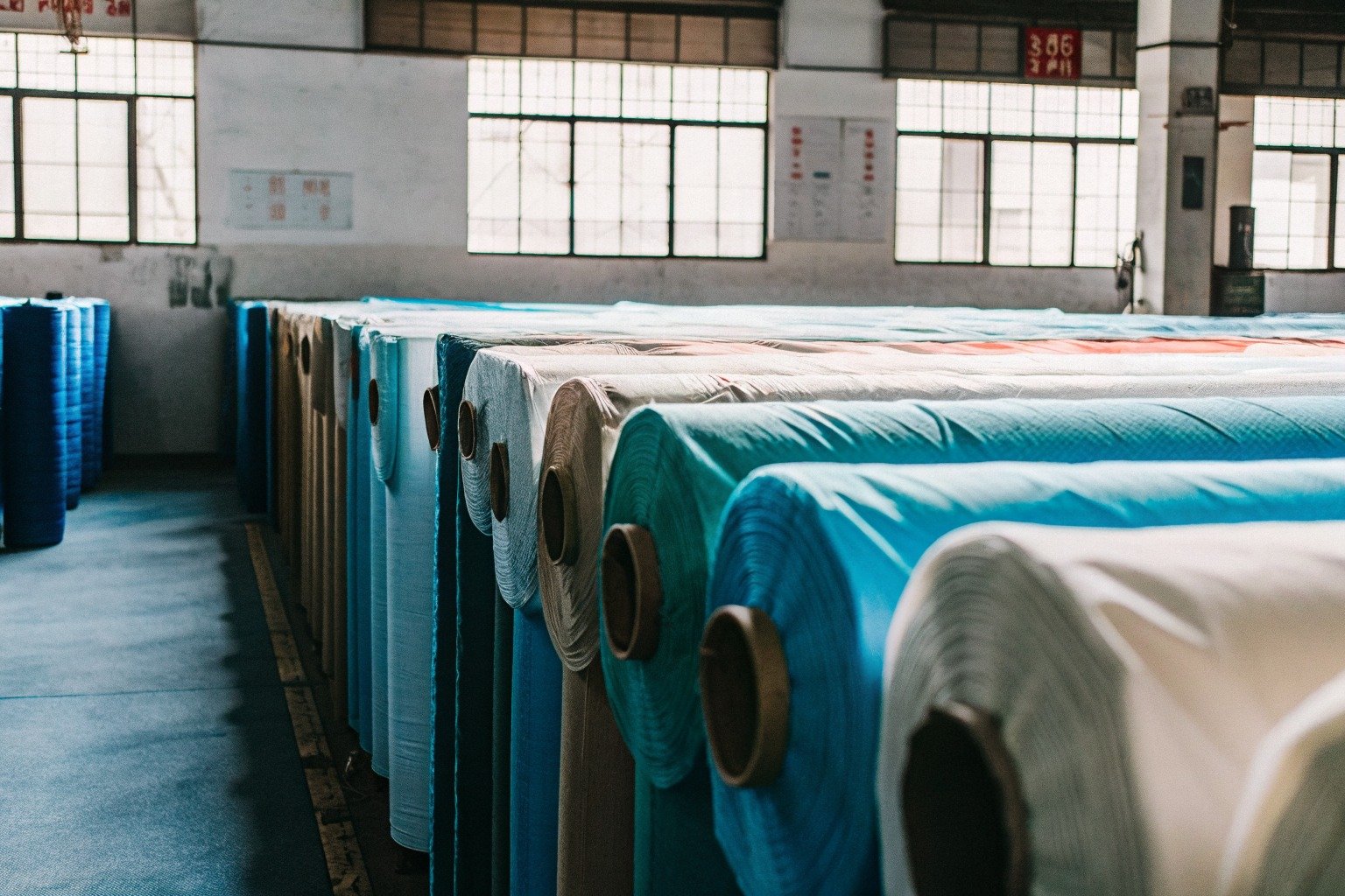 FumaoFabric rayon fabric production view 3