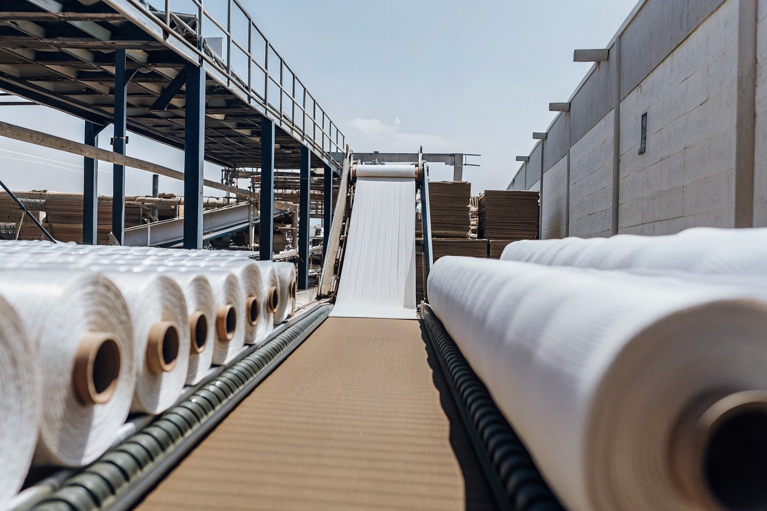 FumaoFabric rayon fabric production view 4