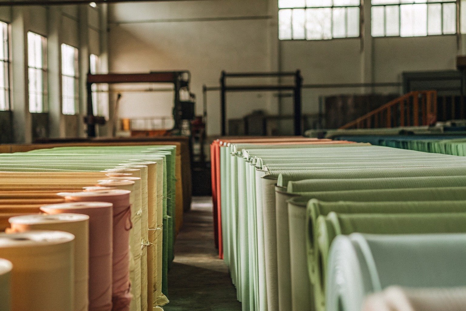 FumaoFabric rayon fabric production view 3
