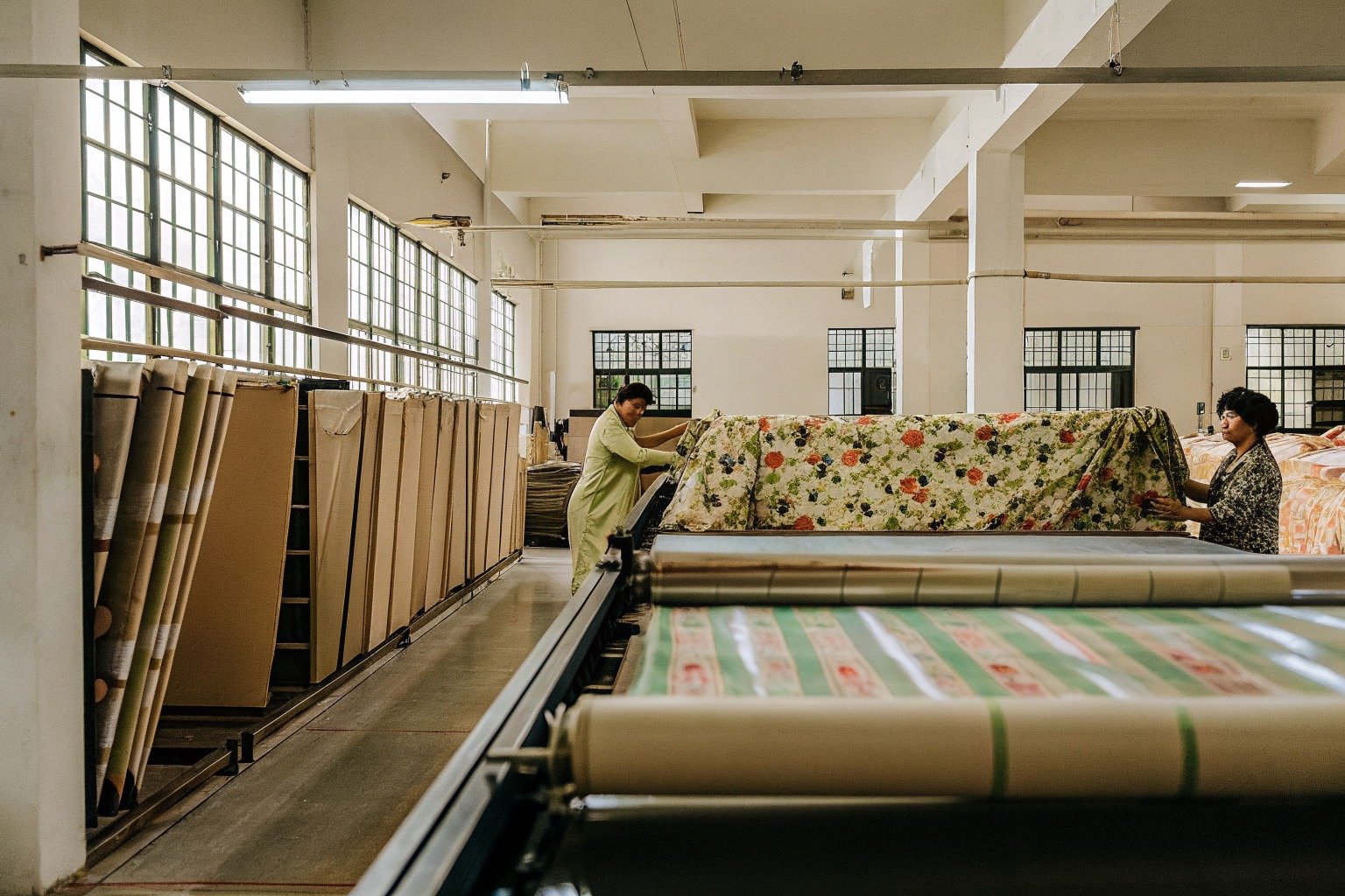 FumaoFabric viscose fabric production view 4
