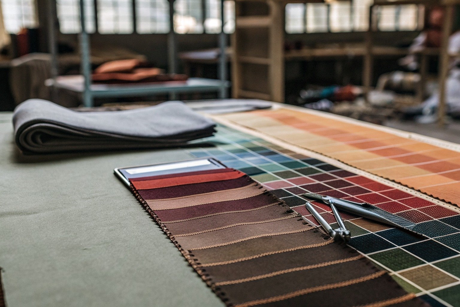 FumaoFabric viscose fabric production view 1