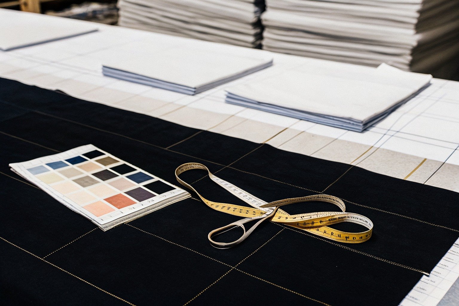 FumaoFabric linen fabric production view 1