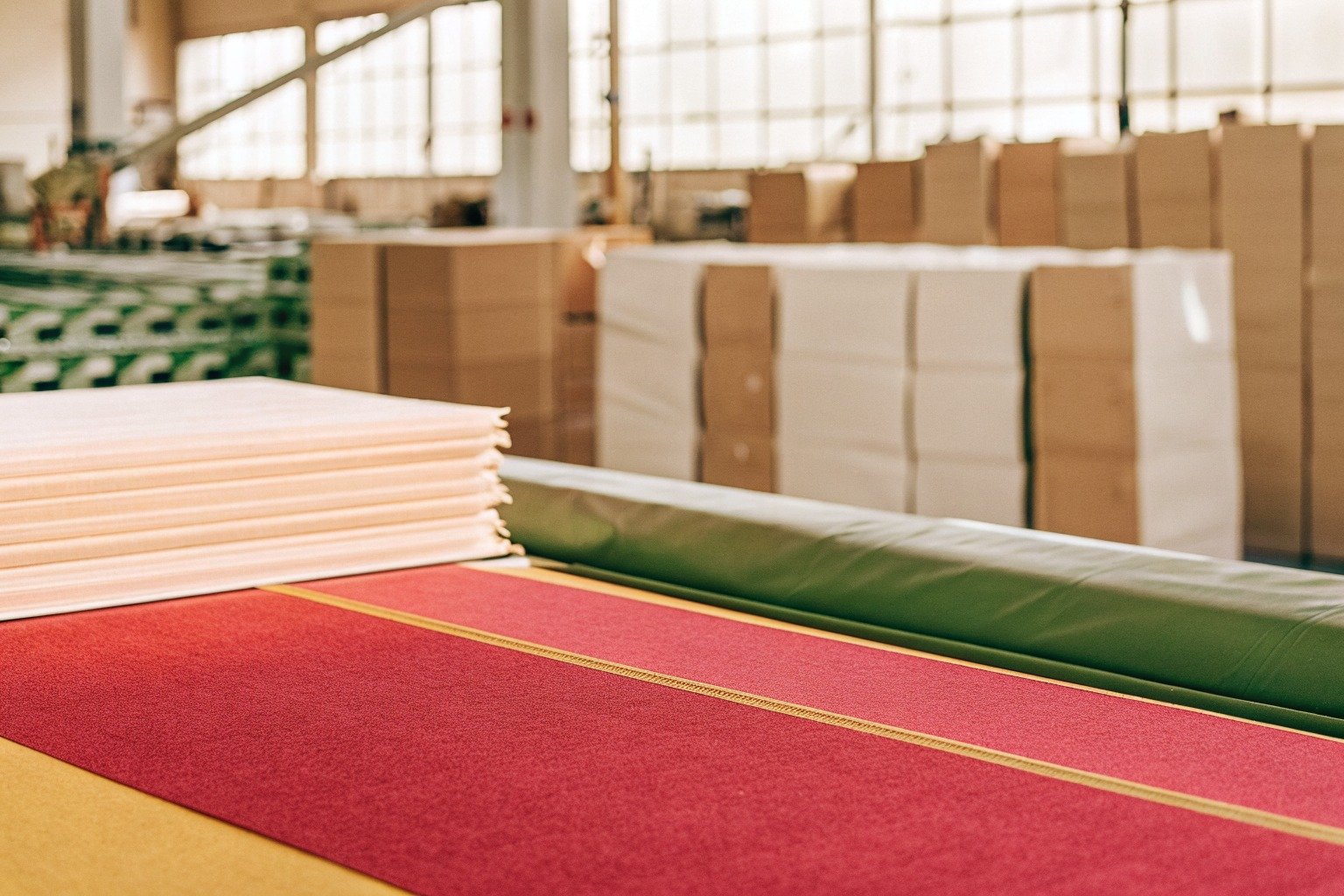 FumaoFabric linen fabric production view 4