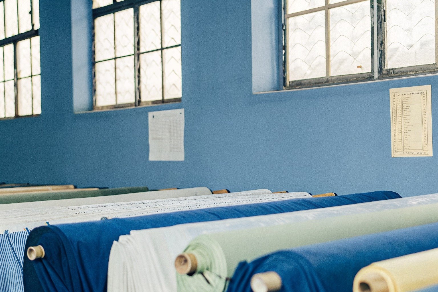 FumaoFabric linen fabric production view 3
