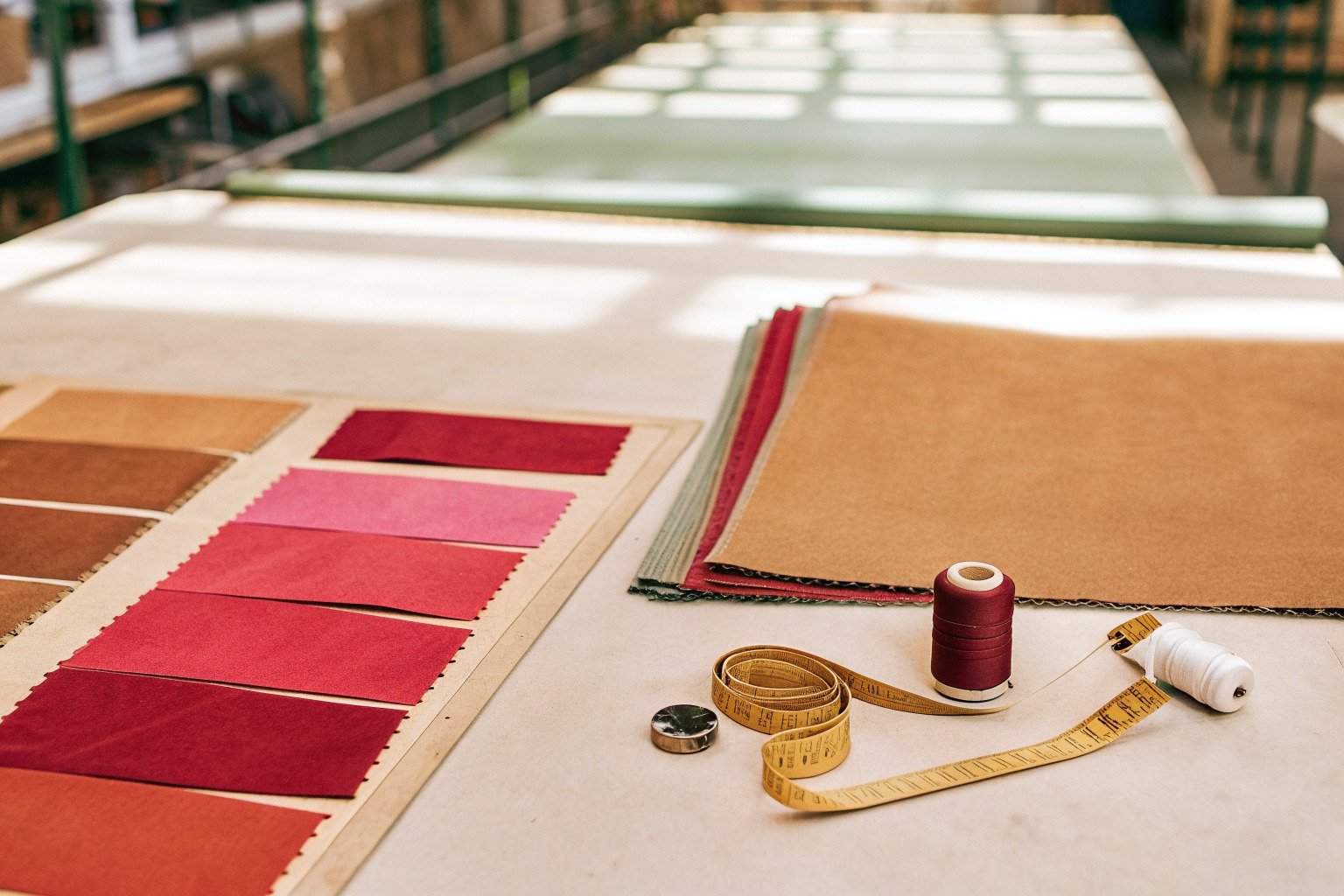 FumaoFabric wool blend fabric production view 1