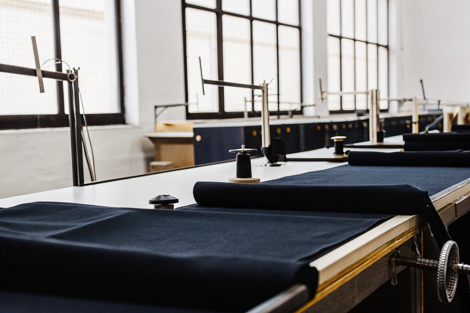 FumaoFabric wool blend fabric production view 2