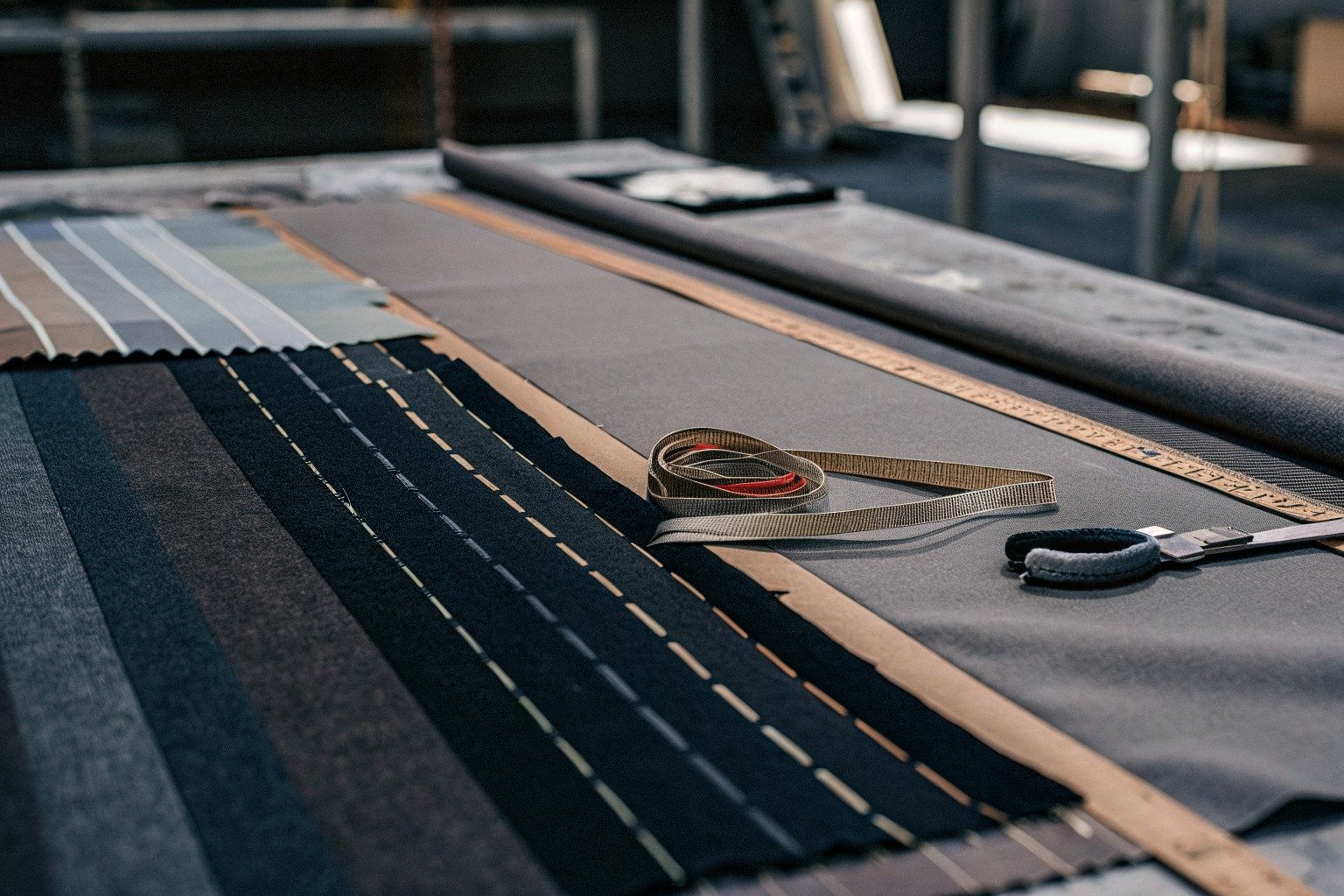 FumaoFabric wool blend fabric production view 1