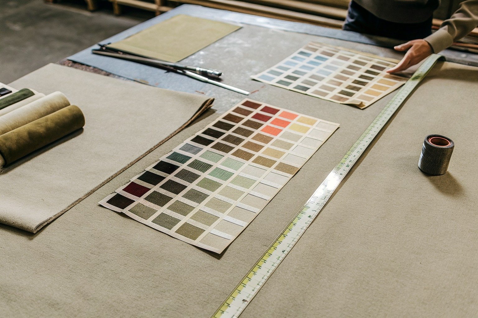 FumaoFabric knit fabric production view 1