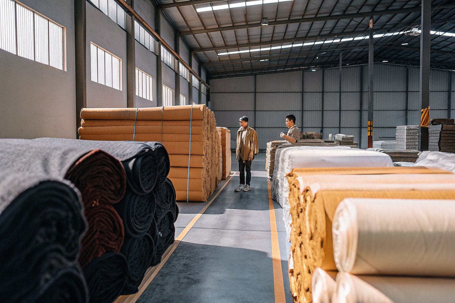 FumaoFabric knit fabric production view 3