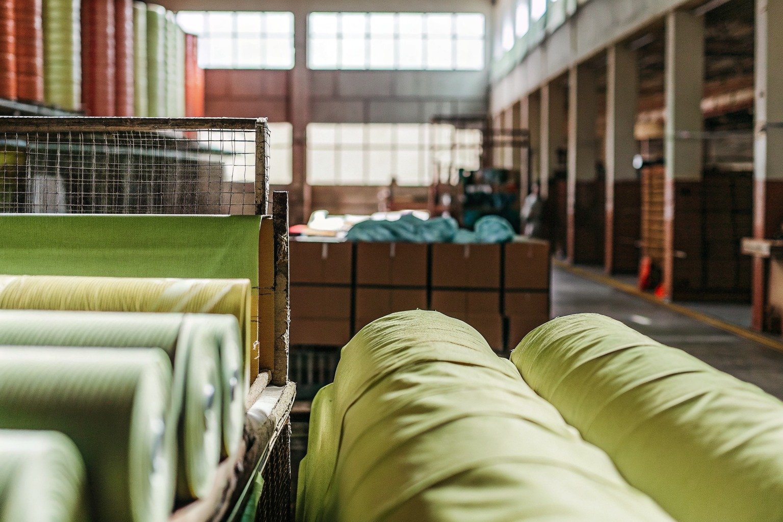 FumaoFabric woven fabric production view 4