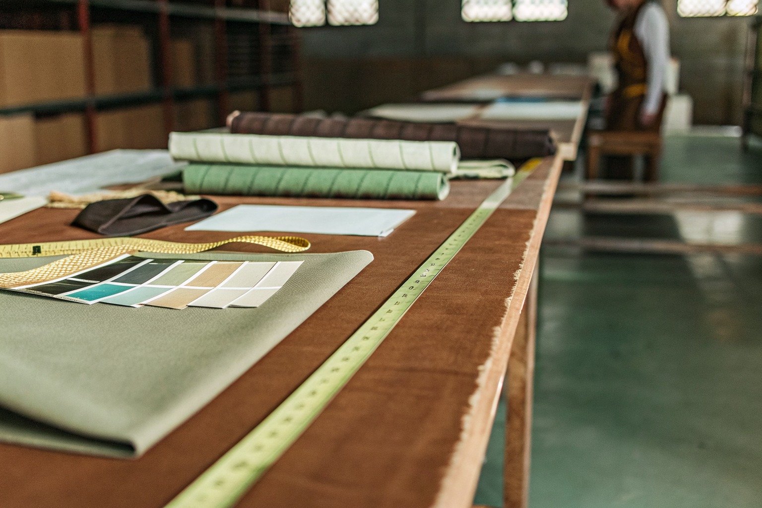 FumaoFabric woven fabric production view 1
