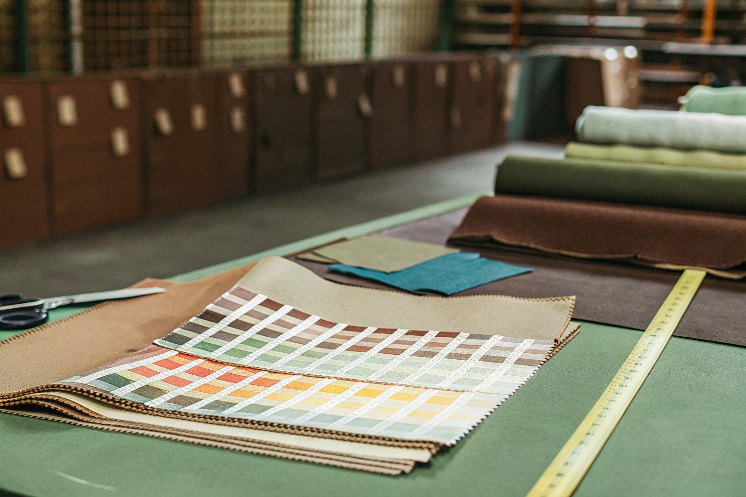 FumaoFabric woven fabric production view 1
