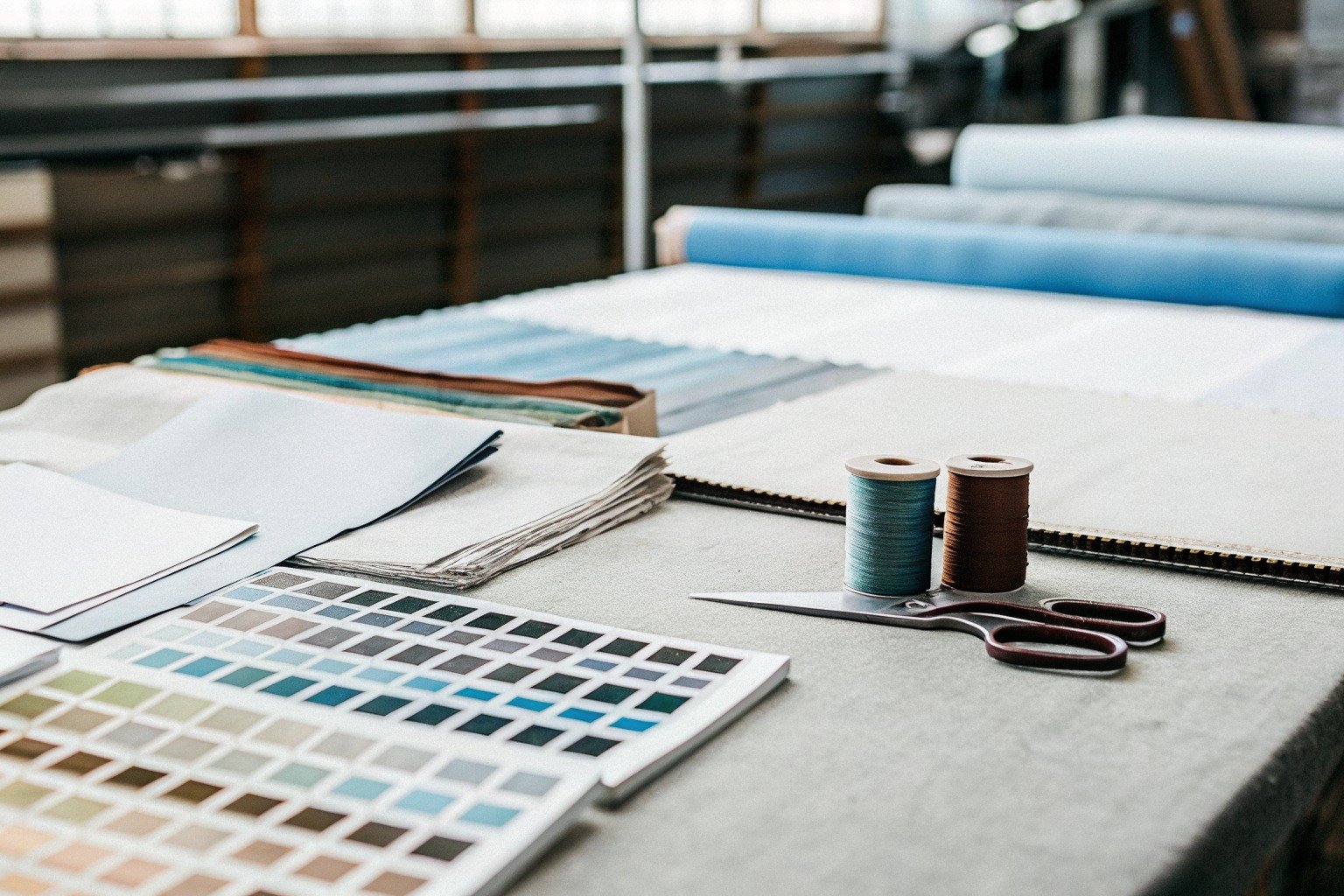 FumaoFabric mesh fabric production view 1