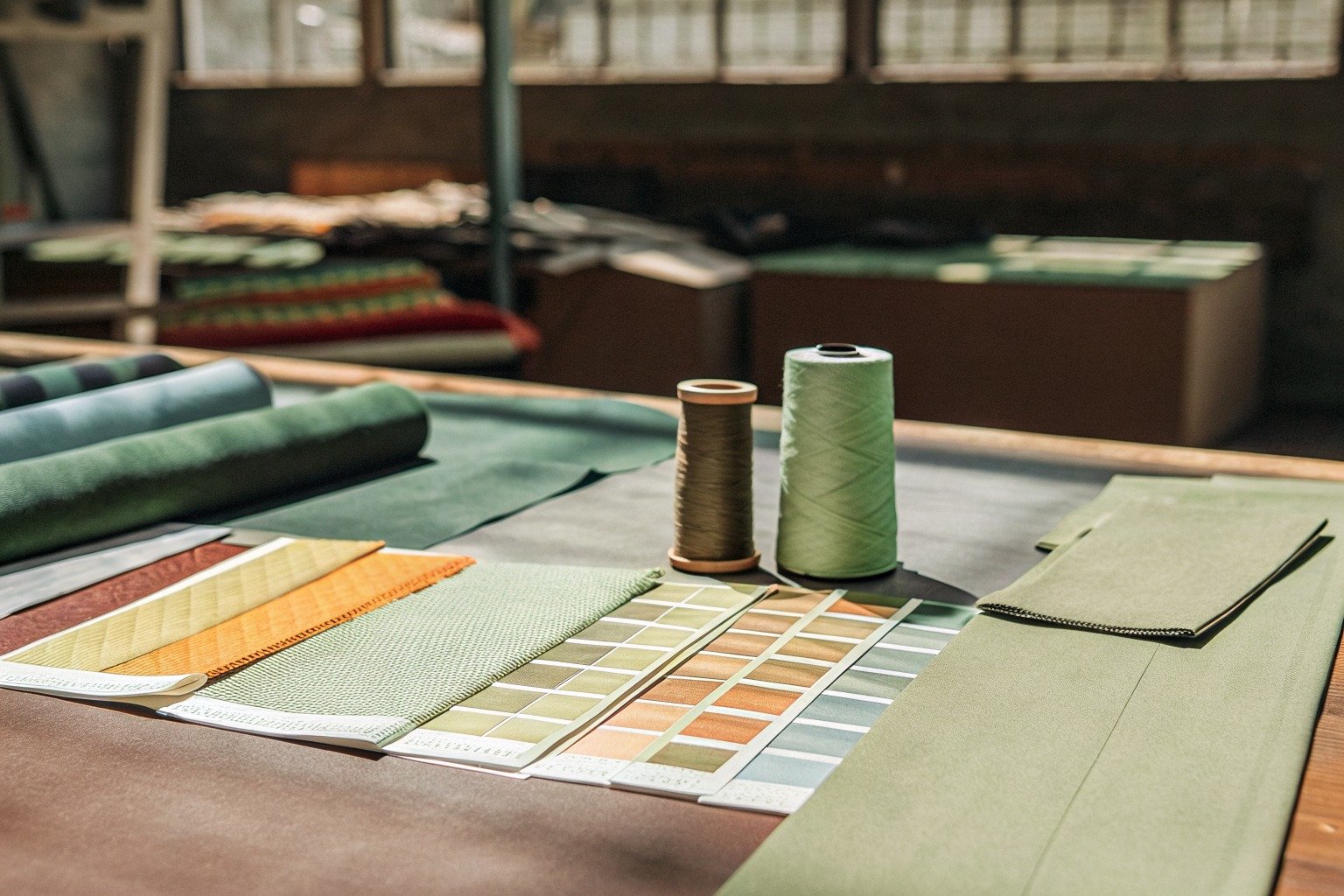 FumaoFabric fleece fabric production view 1