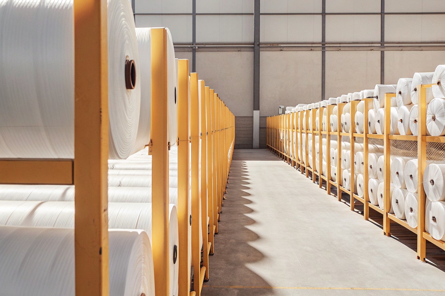 FumaoFabric fleece fabric production view 3