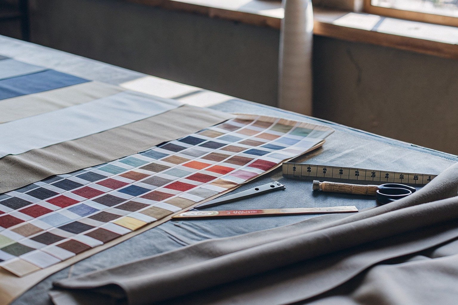 FumaoFabric fleece fabric production view 1