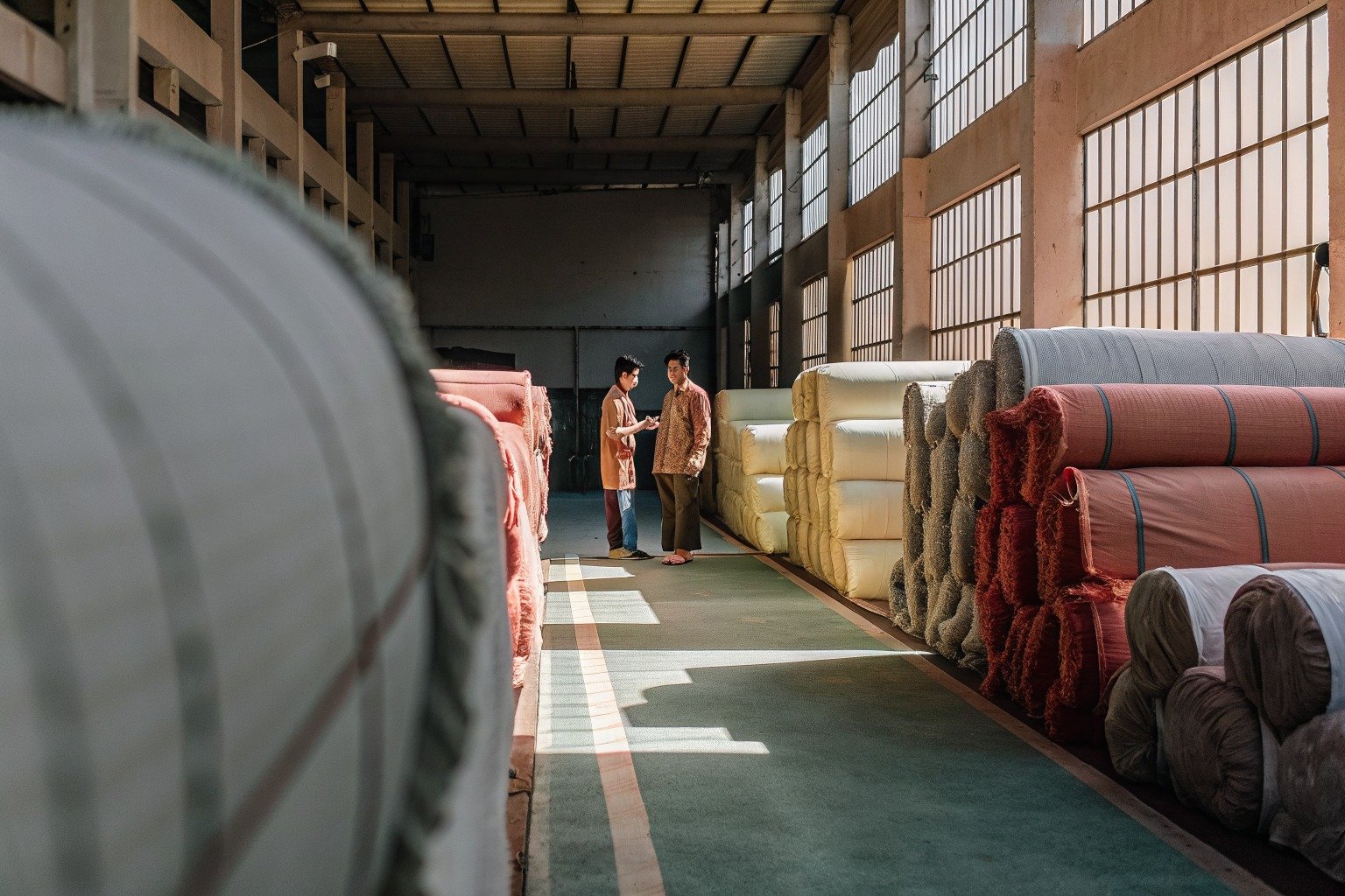 FumaoFabric jersey fabric production view 3