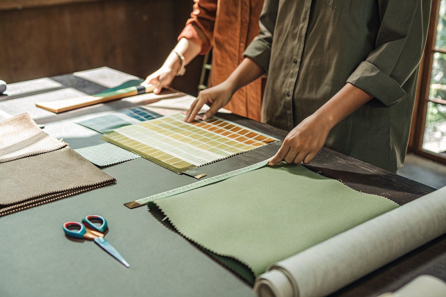 FumaoFabric rib fabric production view 1