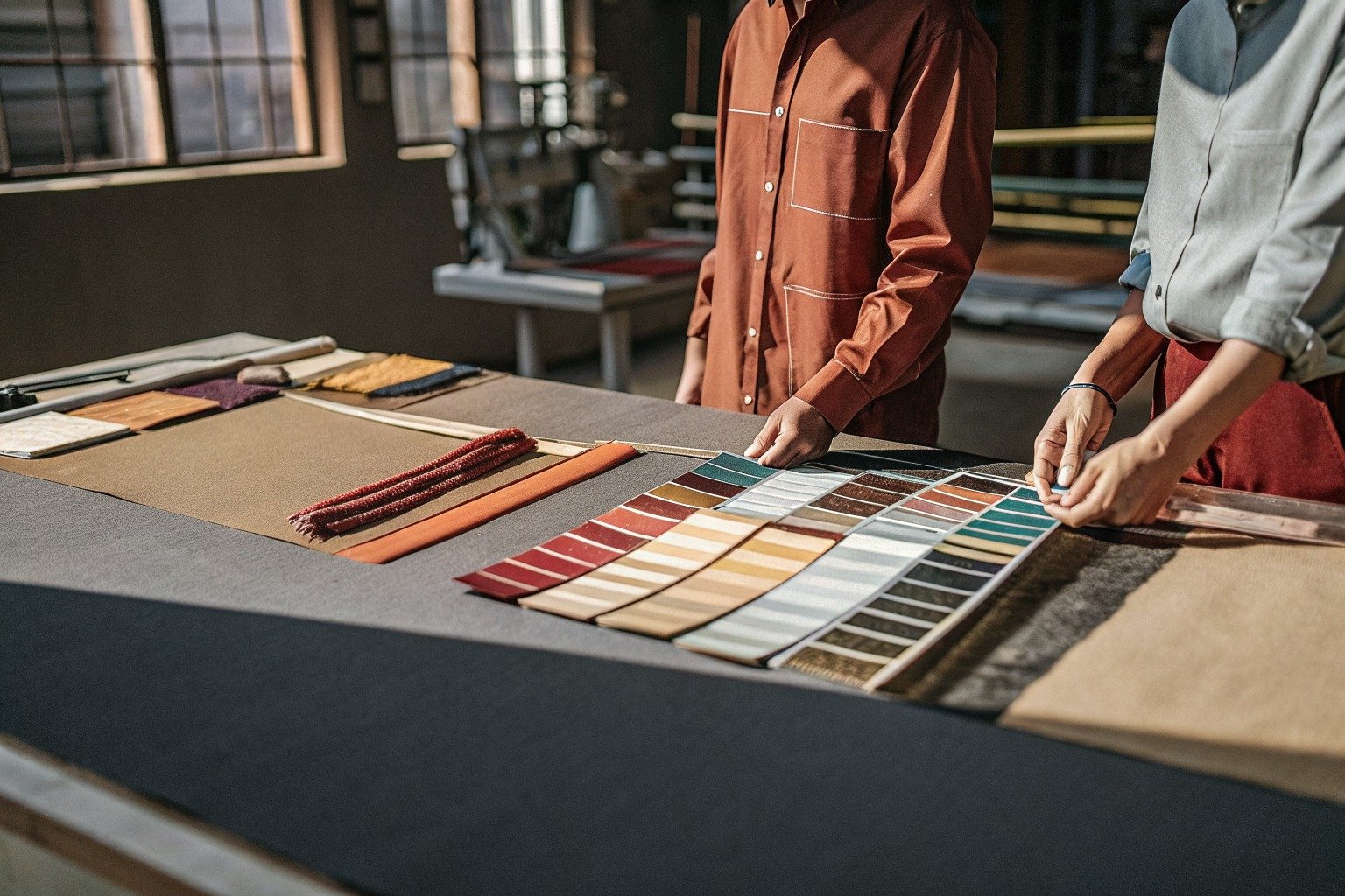FumaoFabric rib fabric production view 1