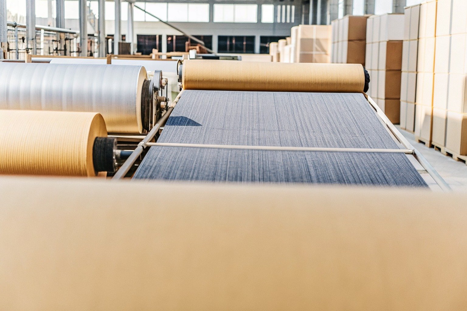 FumaoFabric rib fabric production view 4