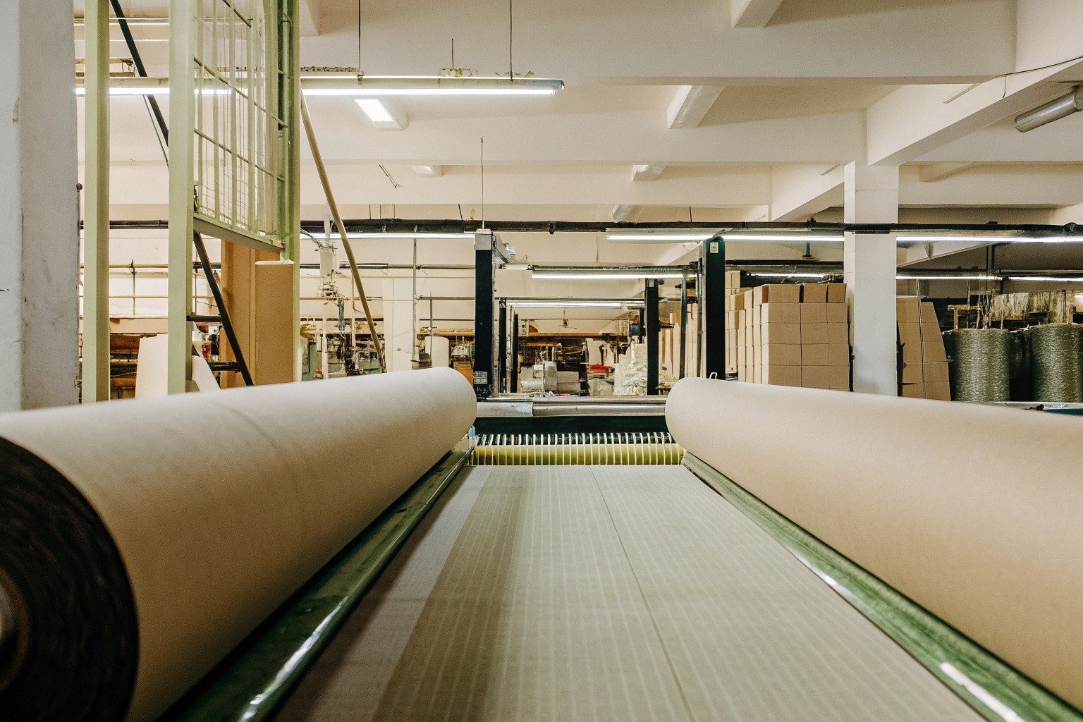 FumaoFabric satin fabric production view 4