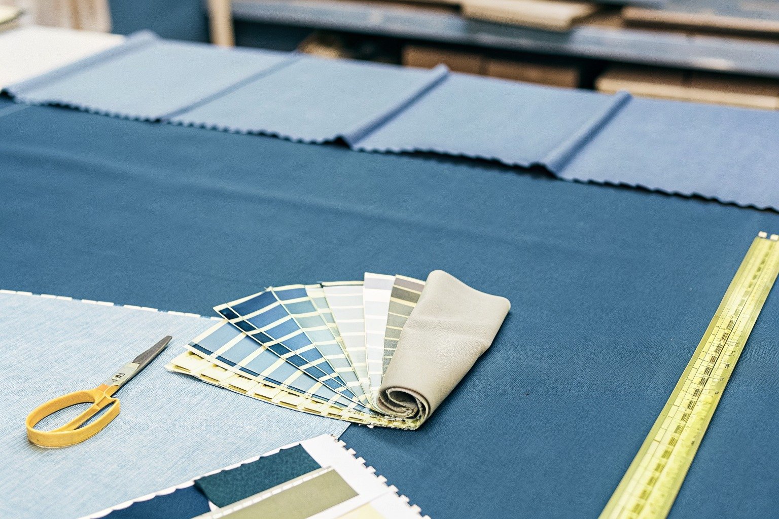 FumaoFabric chiffon fabric production view 1