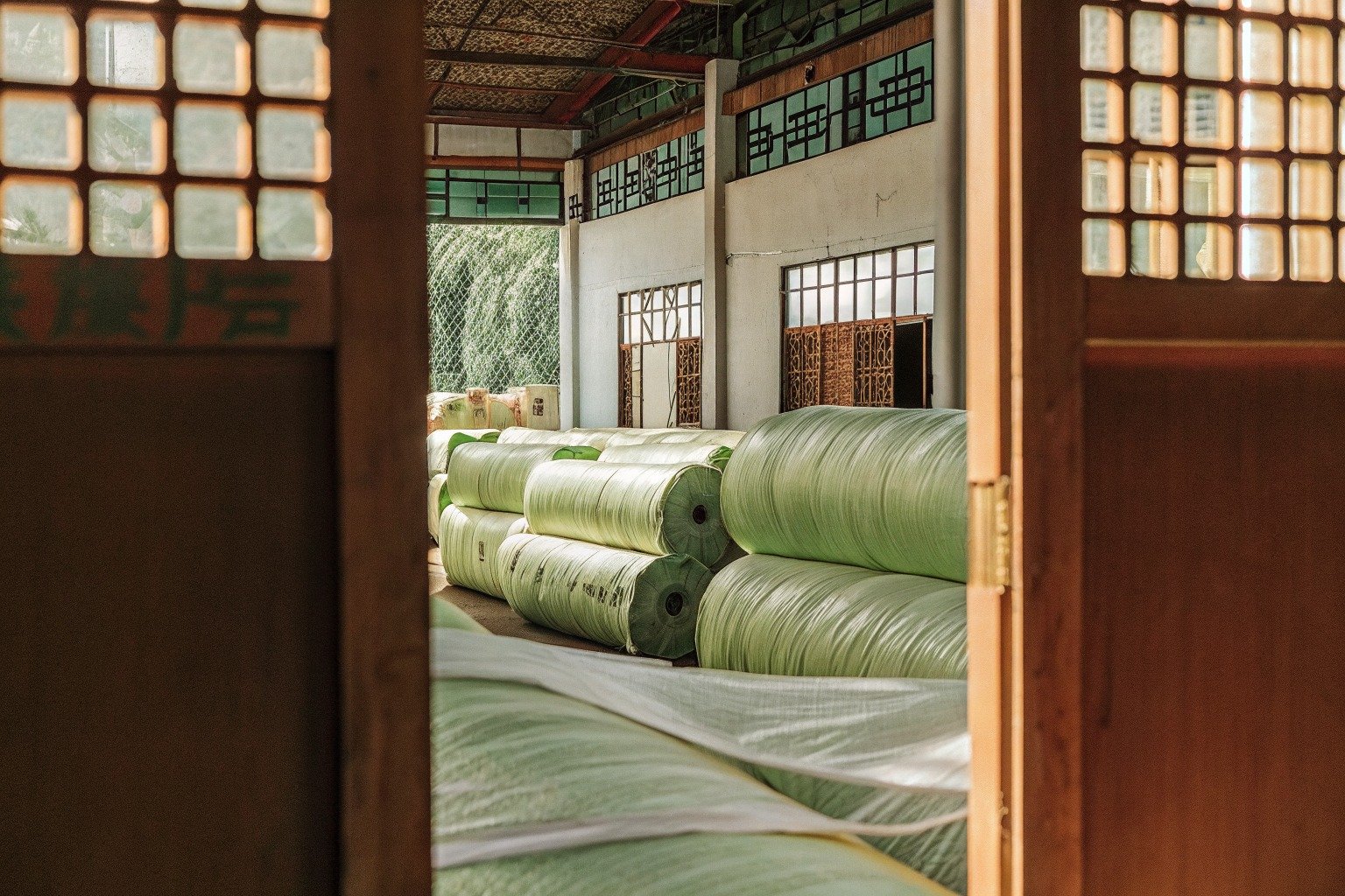 FumaoFabric chiffon fabric production view 3
