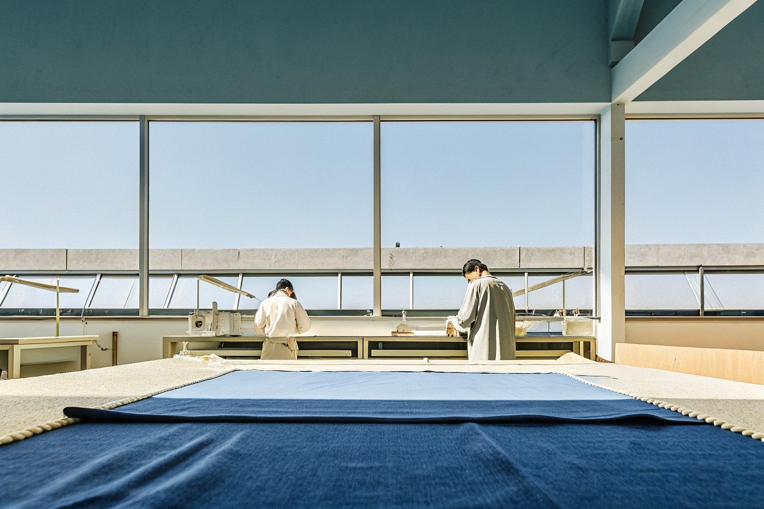 FumaoFabric denim fabric production view 2