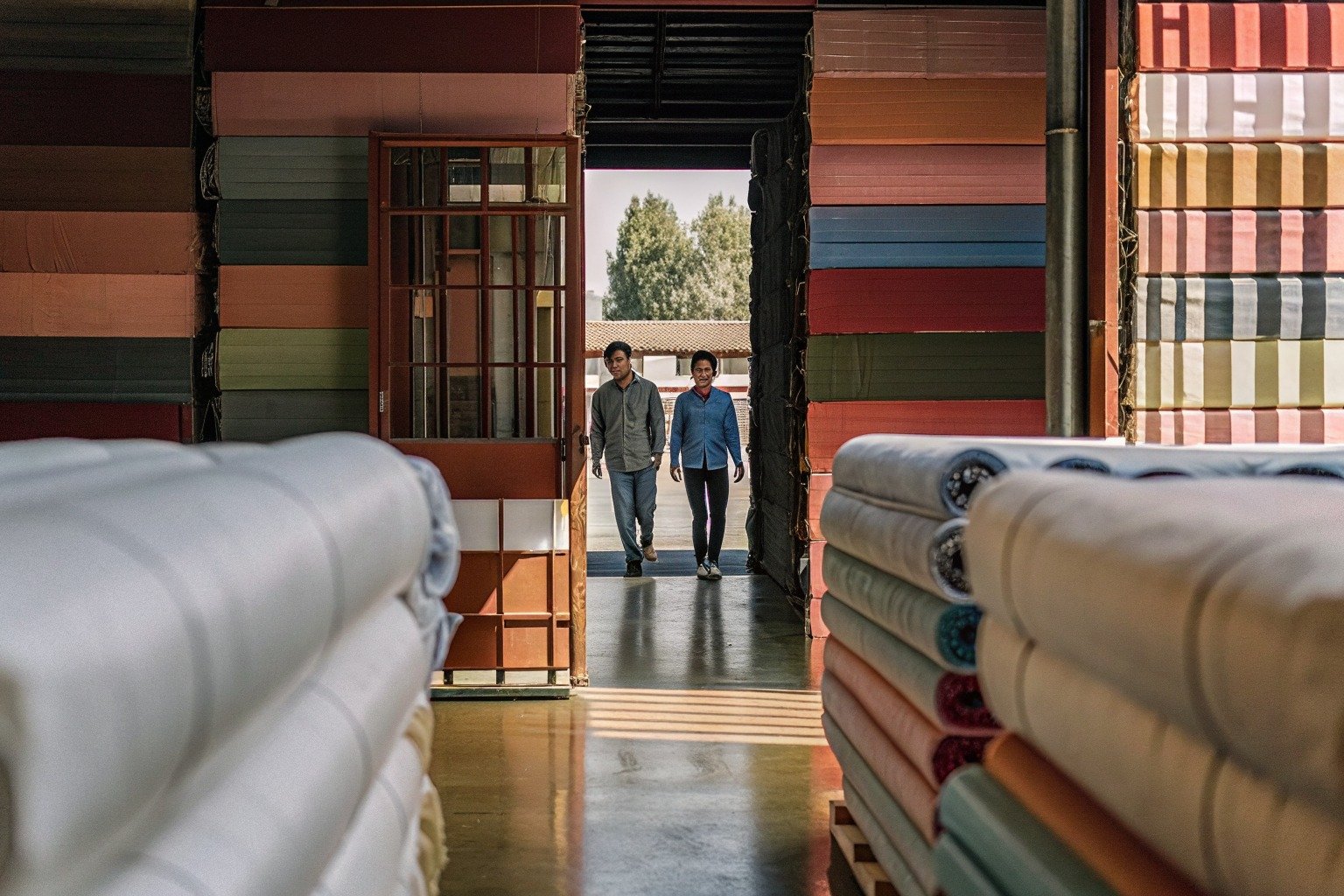 FumaoFabric denim fabric production view 3