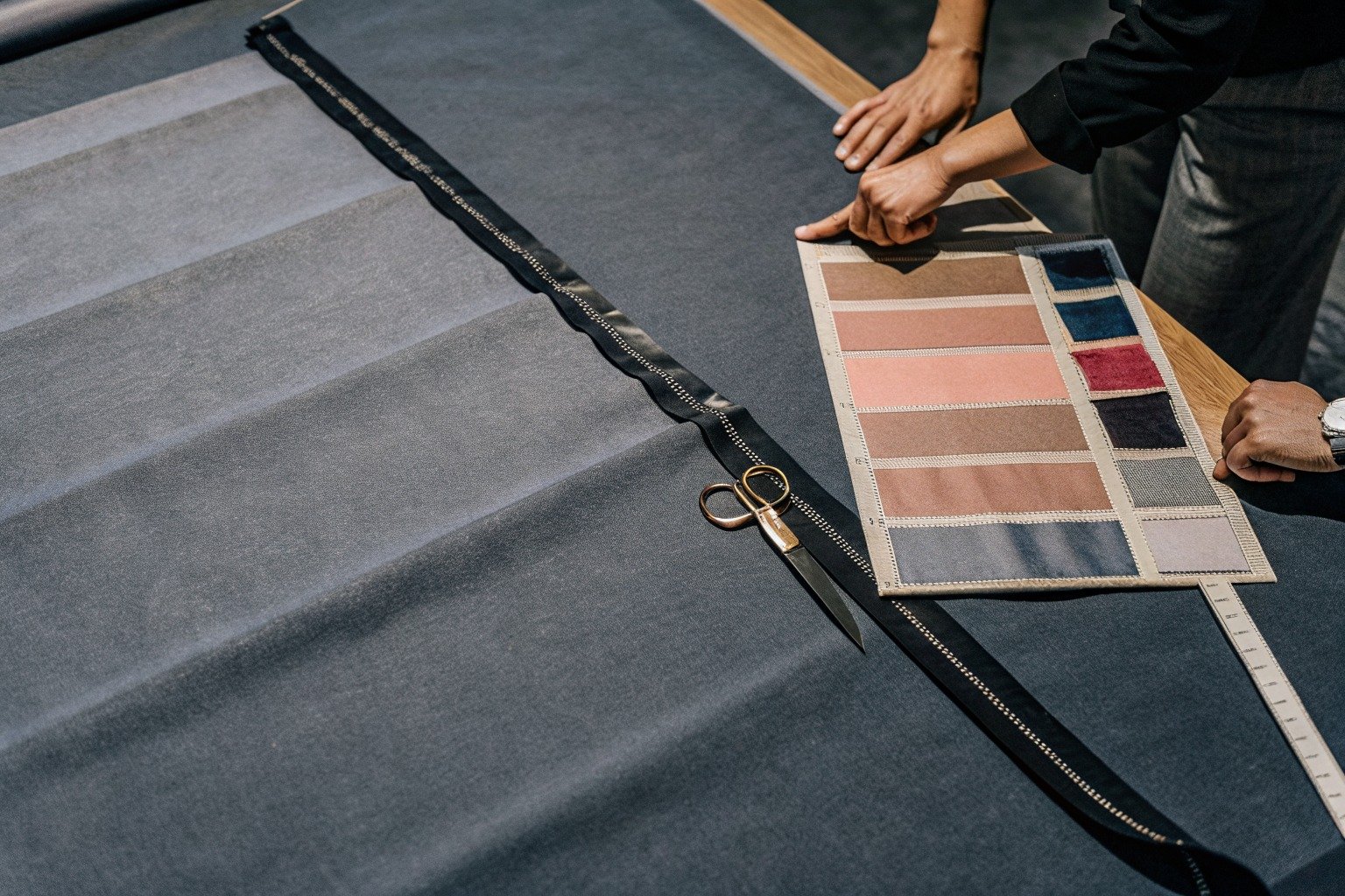 FumaoFabric denim fabric production view 1