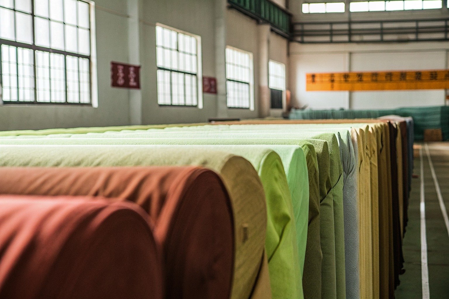 FumaoFabric canvas fabric production view 3