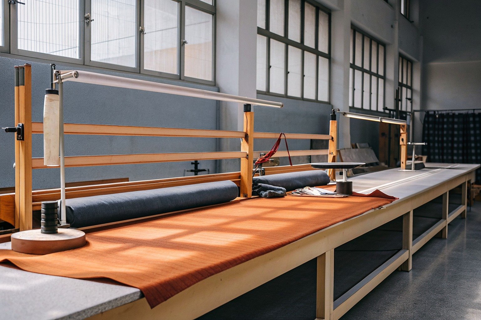 FumaoFabric softshell fabric production view 2