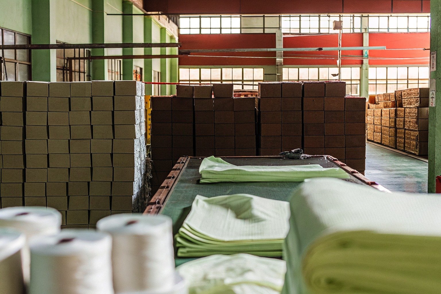 FumaoFabric interlock fabric production view 4