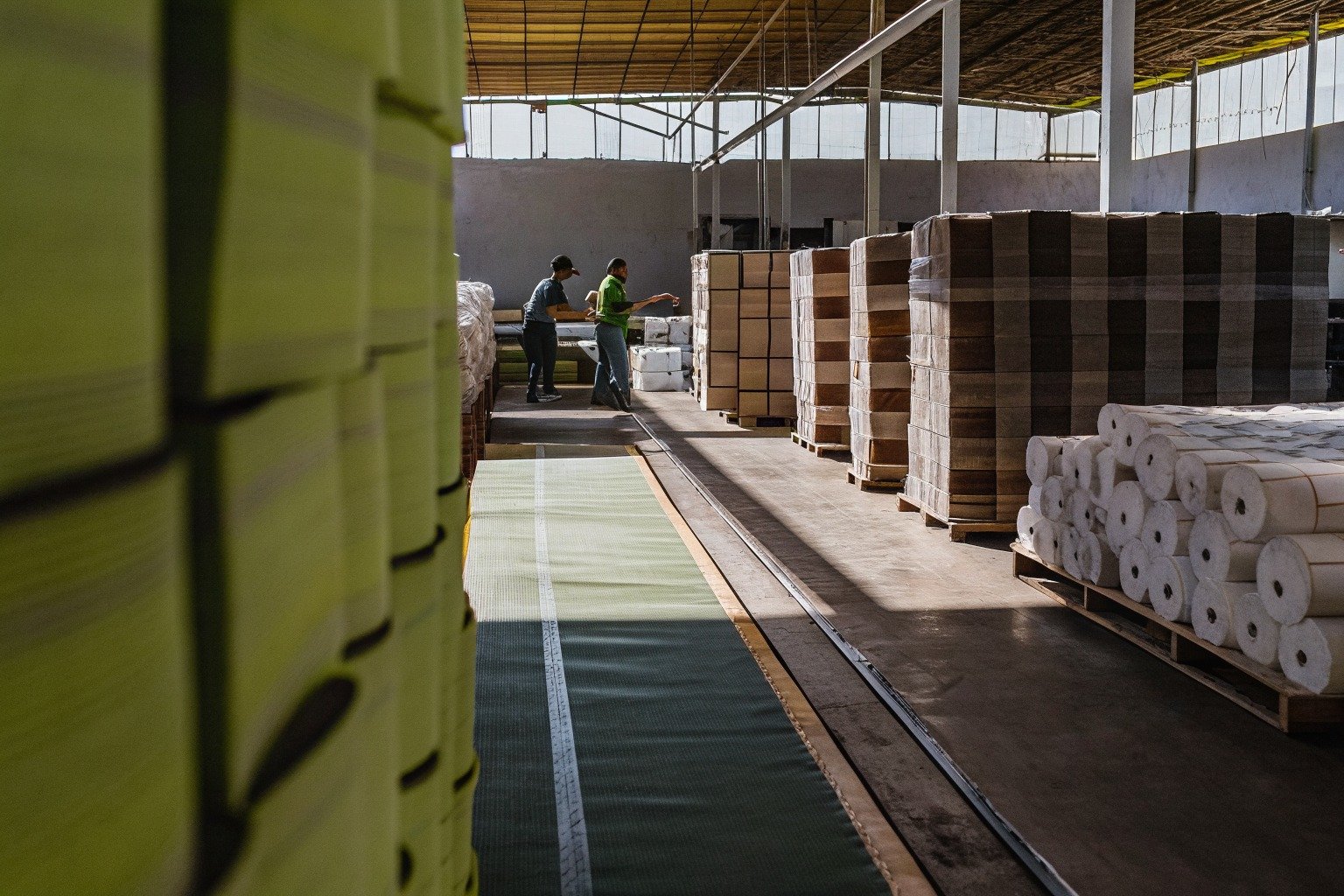 FumaoFabric interlock fabric production view 4