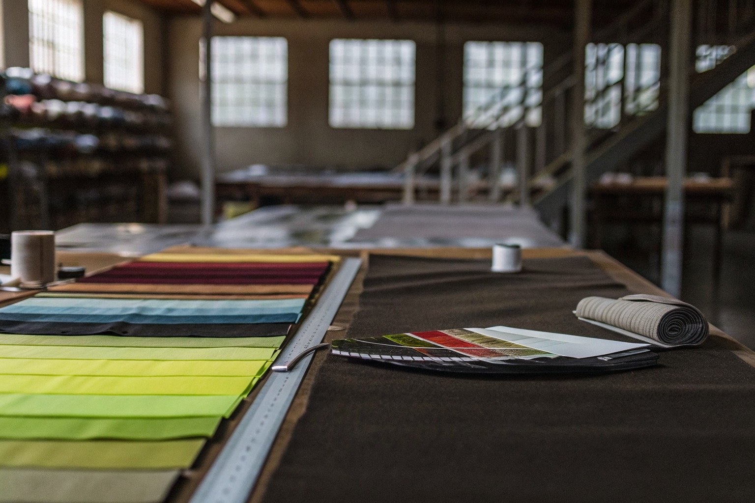 FumaoFabric poplin fabric production view 1