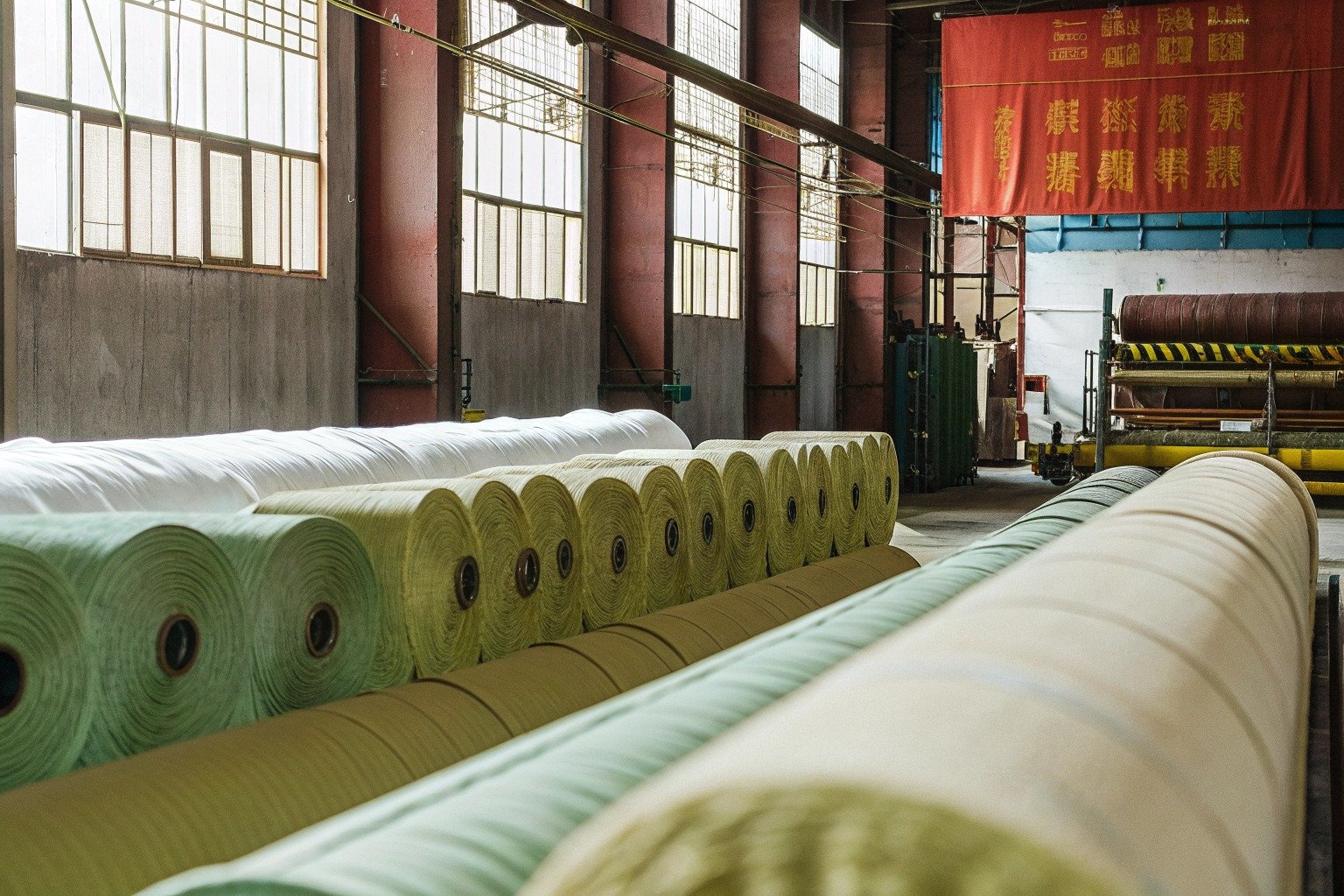 FumaoFabric poplin fabric production view 3