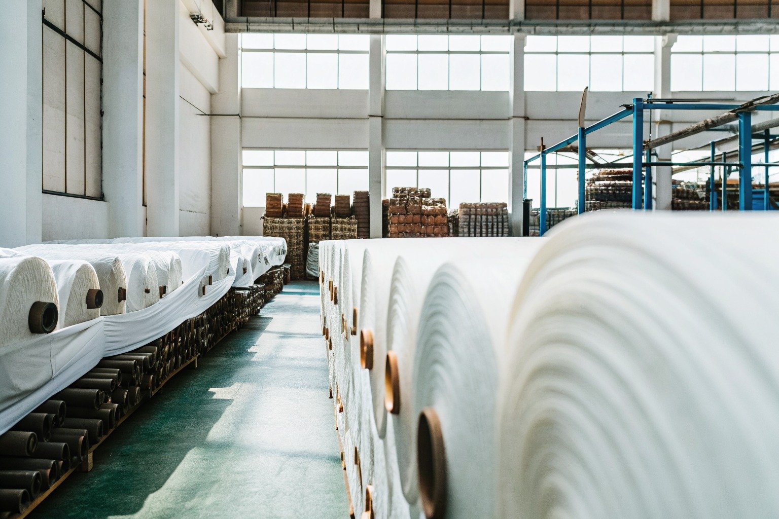 FumaoFabric poplin fabric production view 3