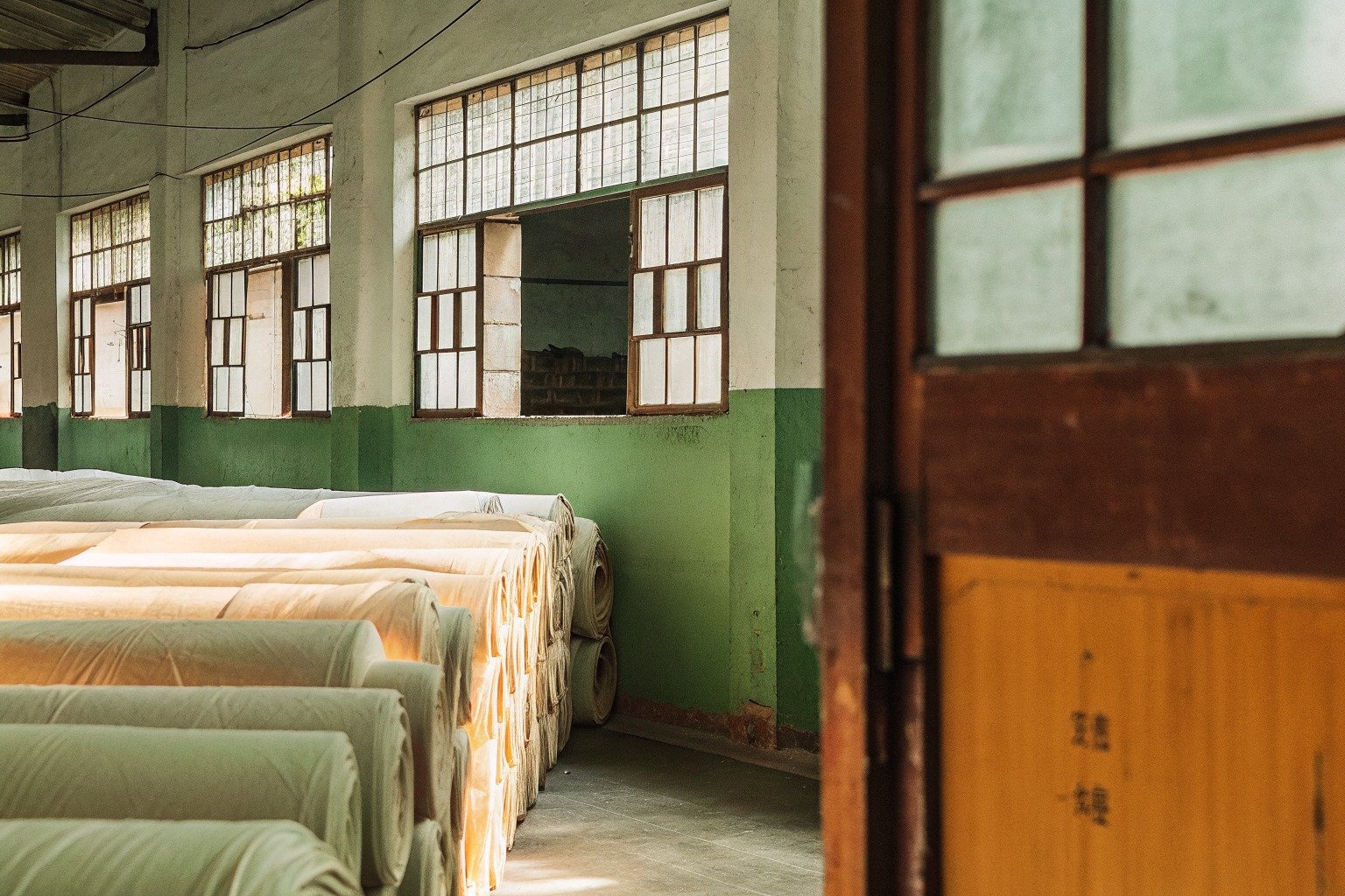 FumaoFabric twill fabric production view 3