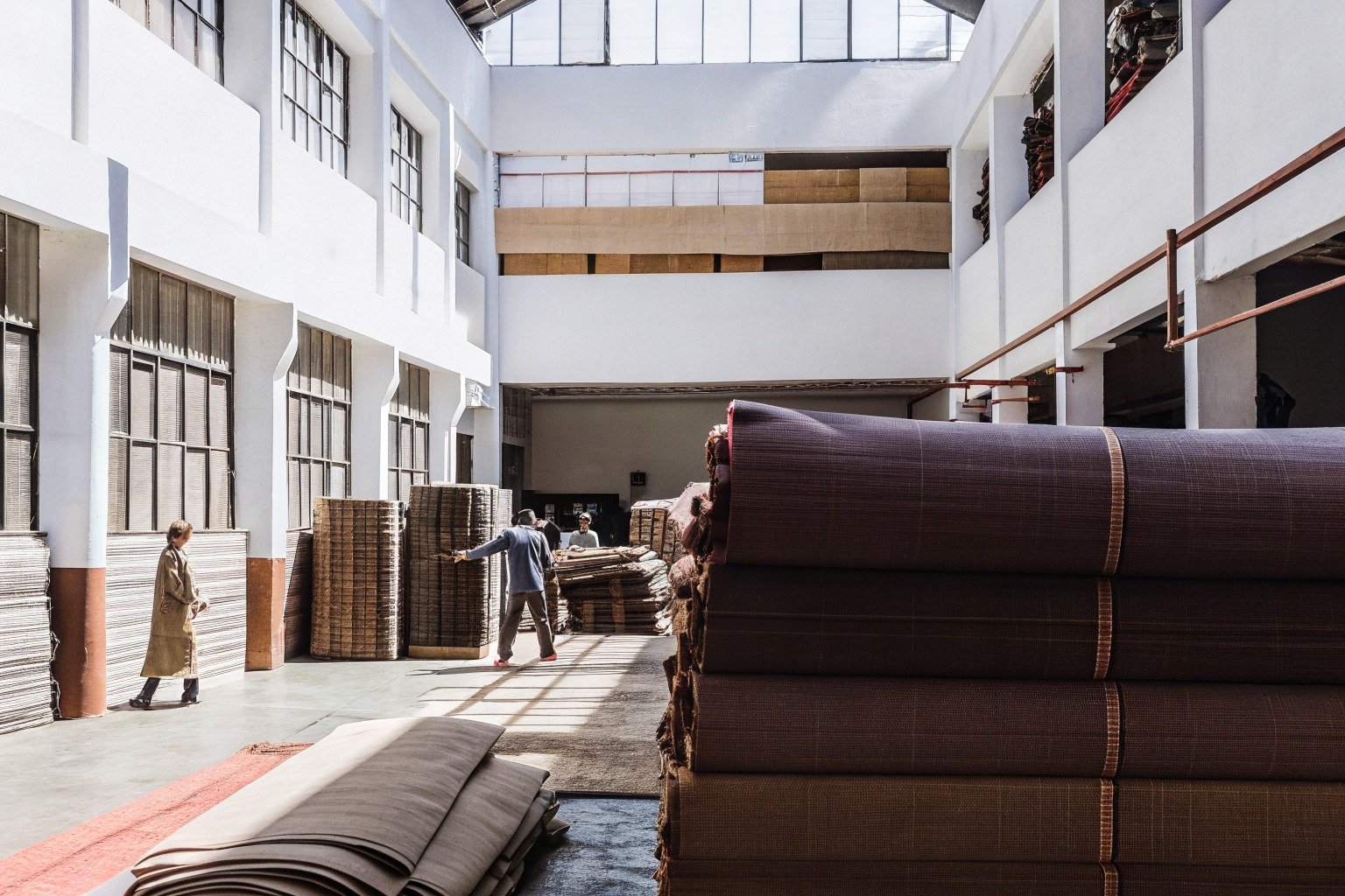 FumaoFabric twill fabric production view 4