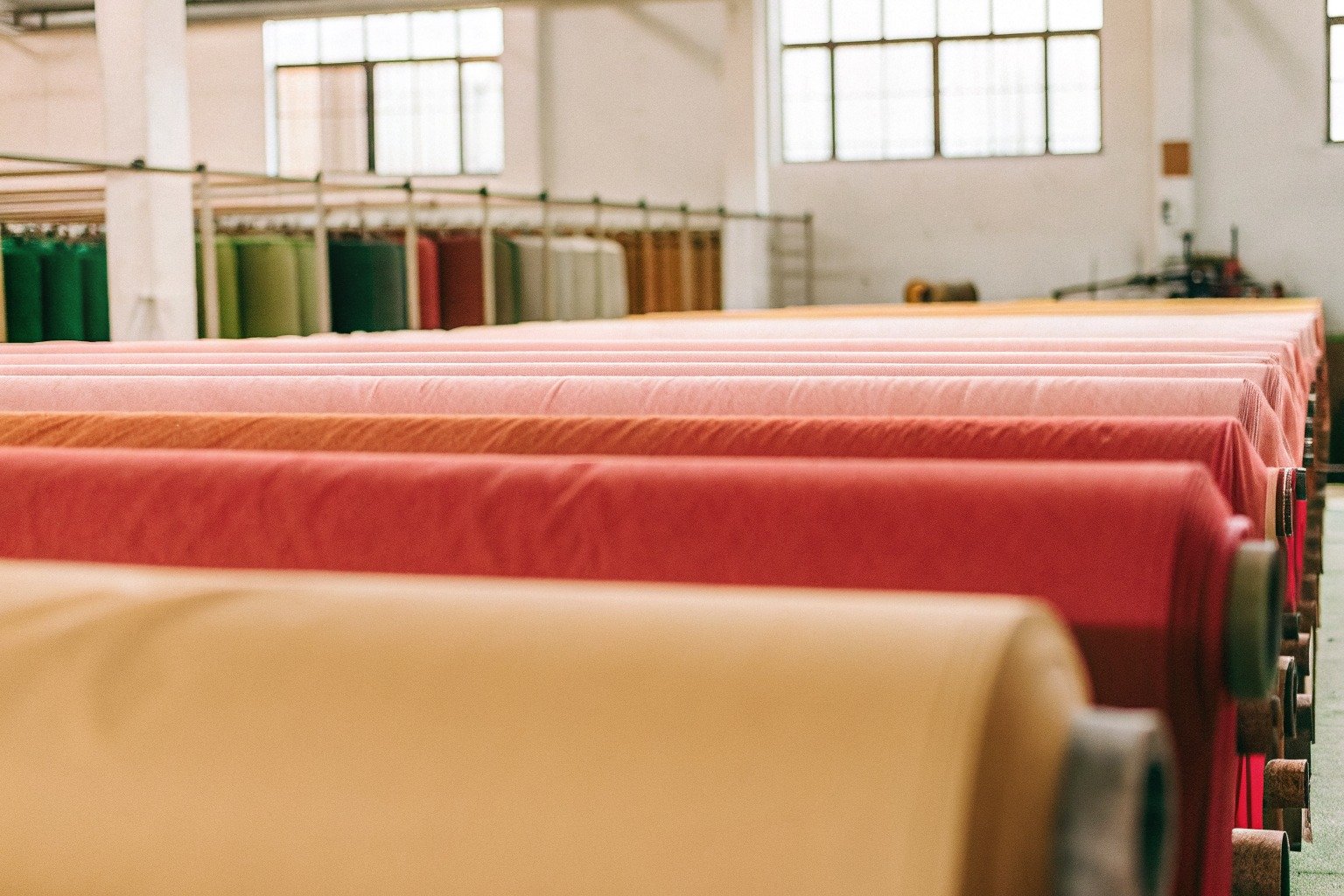 FumaoFabric polar fleece fabric production view 3