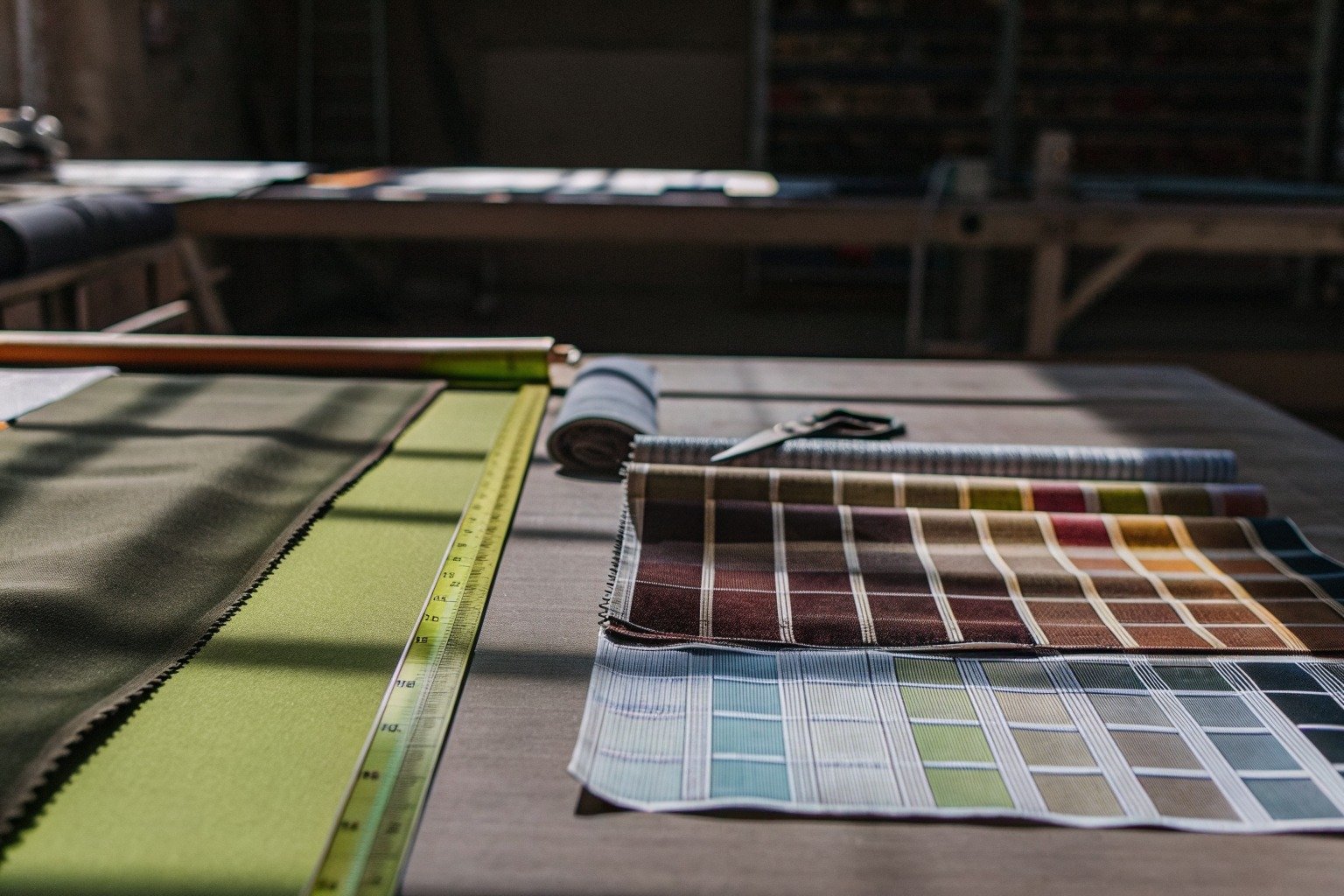 FumaoFabric polar fleece fabric production view 1
